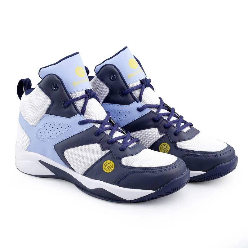 Bacca Bucci Blue Wager Premium Basketball Shoes for Men | Best Price UAE